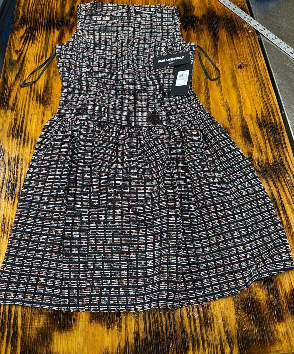 Karl Lagerfeld Paris Tweed Dress Size 6